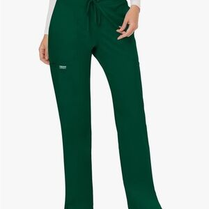 WW Revolution by Cherokee Women's Mid Rise Moderate Flare Drawstring Pant